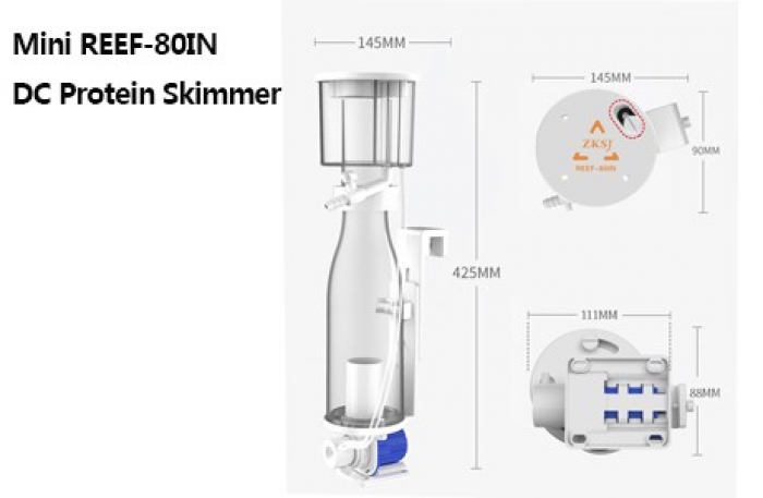 Mini REEF-80IN DC Protein Skimmer