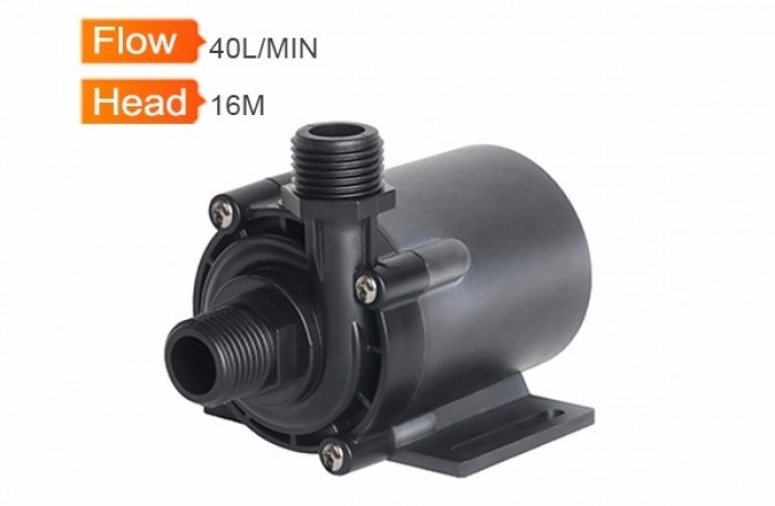 DC55E 24V DC water pump, head 16m, flow rate 2400L/H,Transformer oil extraction is optional
